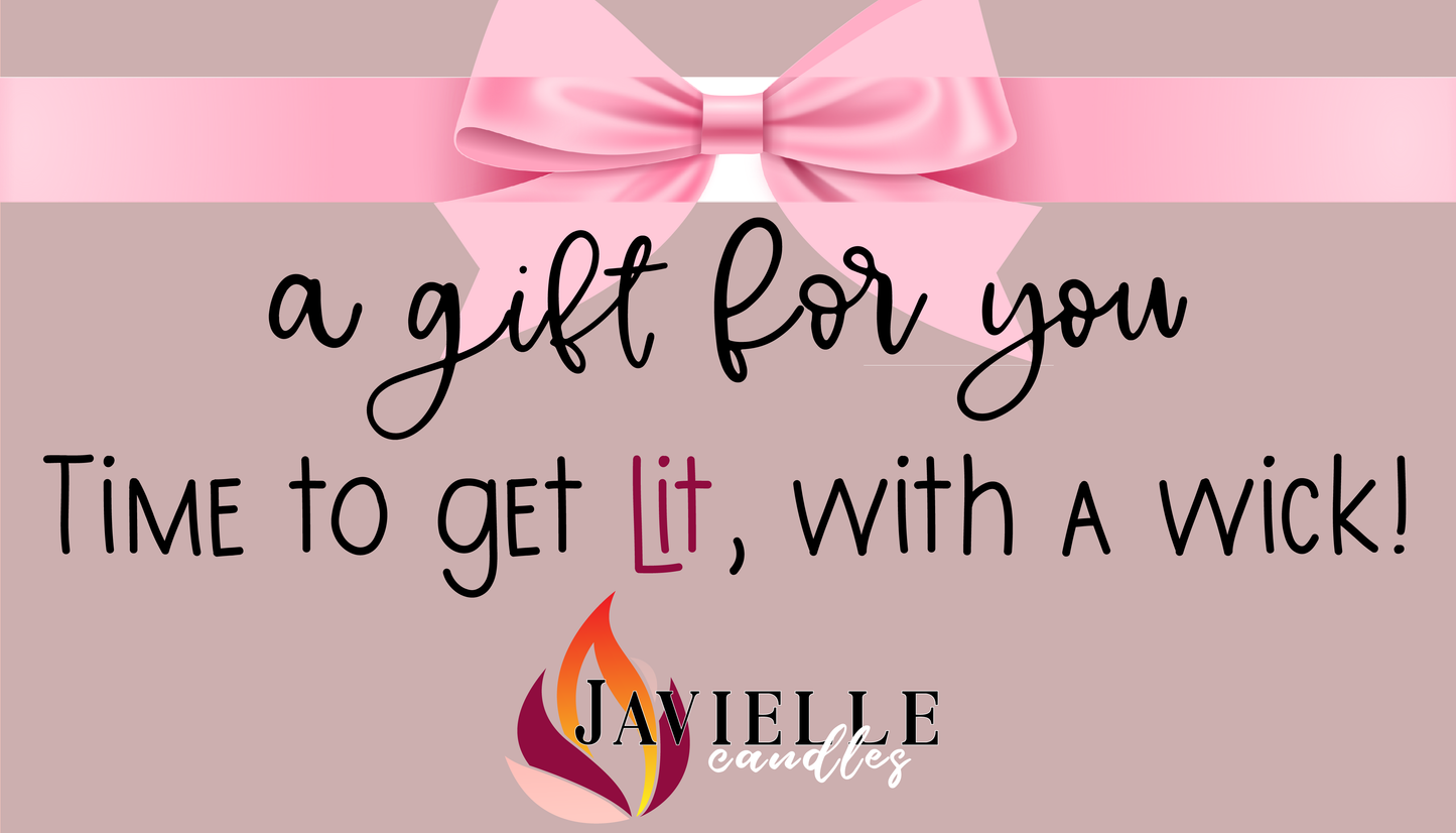 Javielle Candles Gift Card
