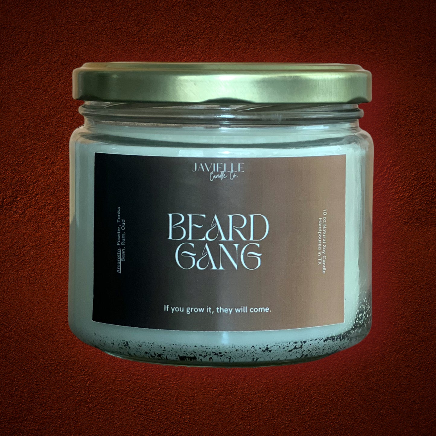 Beard Gang Soy Candle