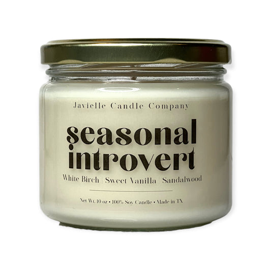 Seasonal Introvert Soy Candle