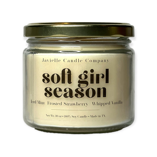 Soft Girl Season Soy Candle