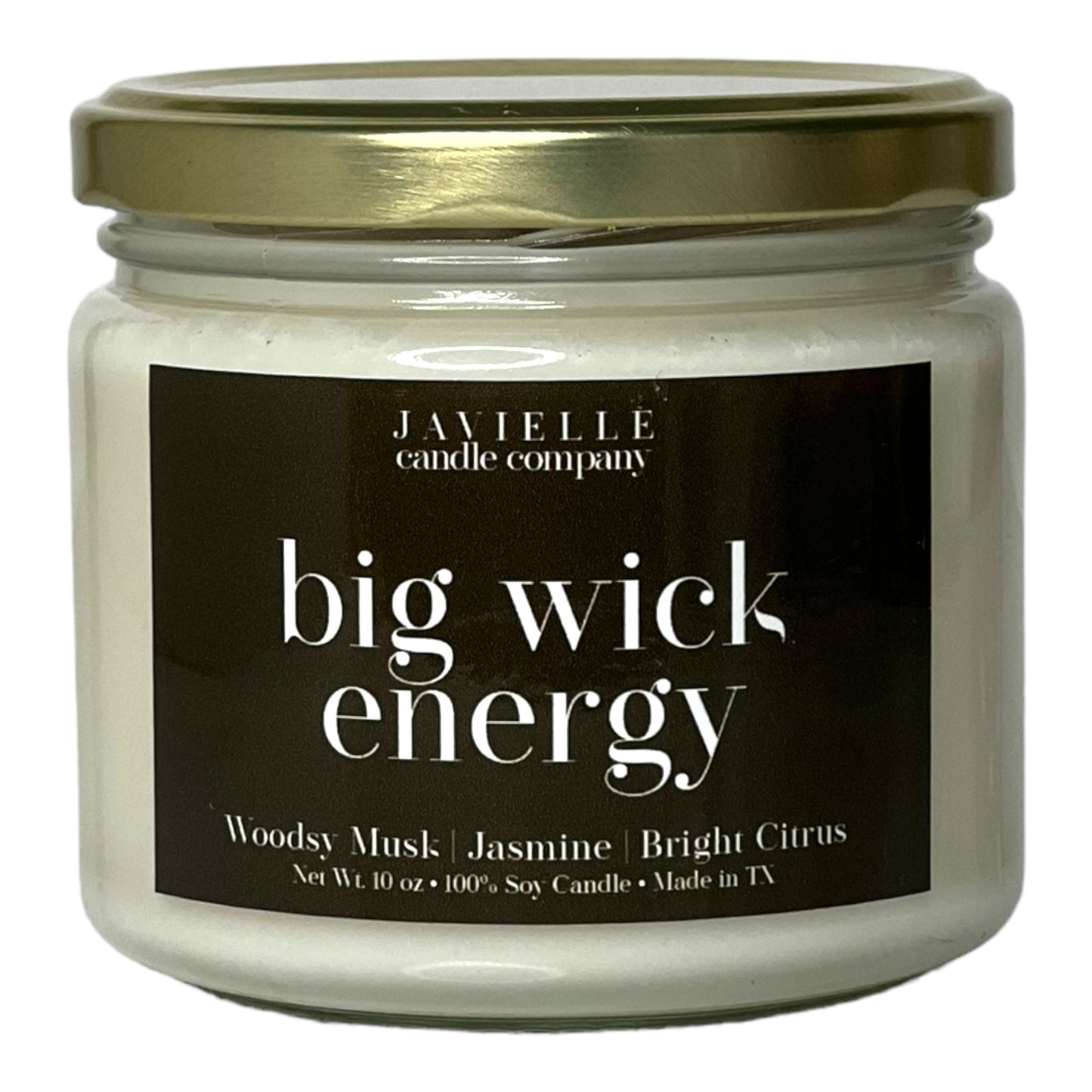 Big Wick Energy Soy Candle